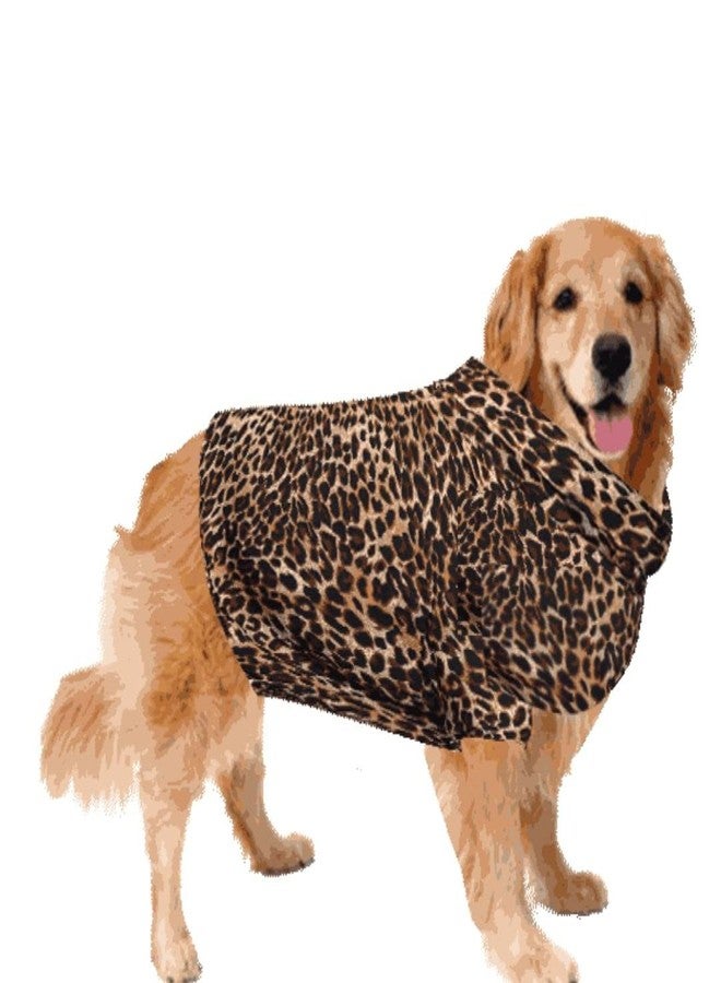 Sage Square Crazy Printed Dog Shirt, Trending Dog Shirt, Ultra Soft & Light Weight, Comfortable & Breathable Dog Apparel, Trendy Outfit (Small - 14 inch) (Cheetah Print) - Image 1